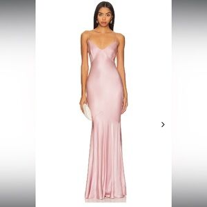 Lovers and Friends Anderson Gown Pink Clay